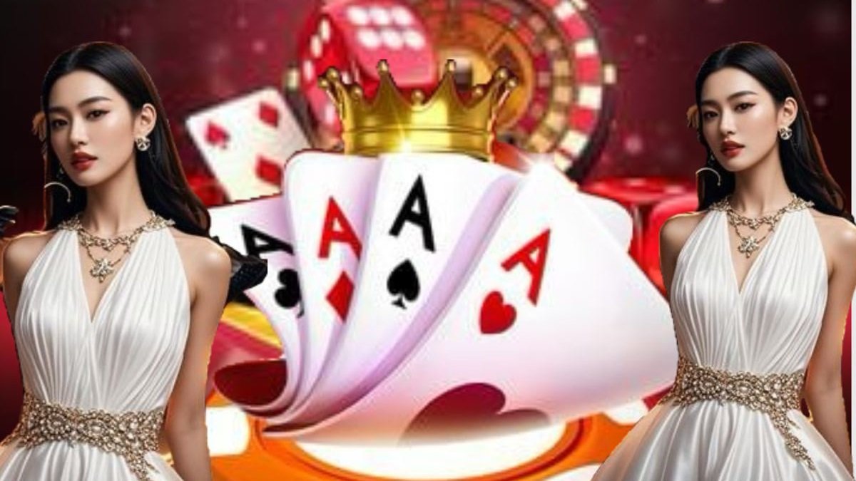 Ilustrasi hiburan 5unsur dengan sportsbook dan live casino di perangkat mobile